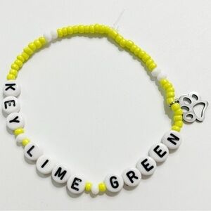 Taylor Swift Eras Tour Friendship Bracelet Key Lime Green Folklore